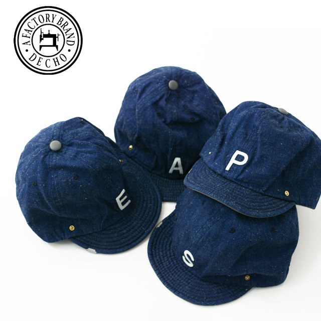 Decho デコー Initial Caps Andc 049 イニシャルキャップ デニムキャップ Men S Lady S Refalt Blog