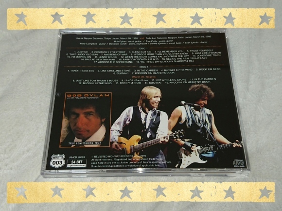 BOB DYLAN with TOM PETTY and THE HEARTBREAKERS / FINAL NIGHTS IN JAPAN 1986_b0042308_16481898.jpg