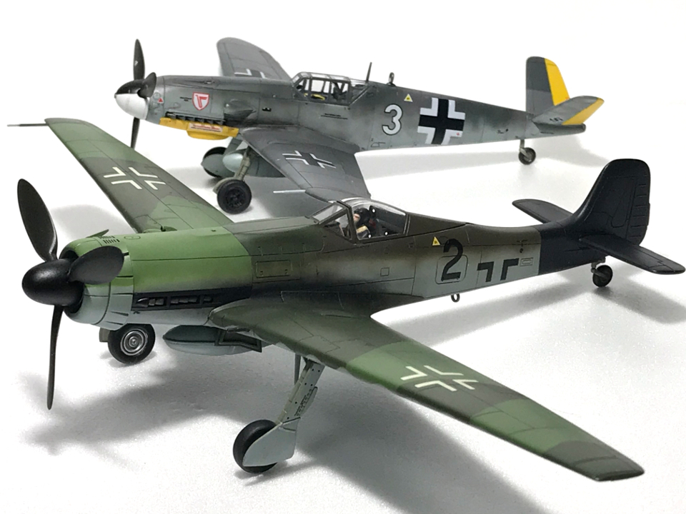 アオシマ 1/72 Ta152H-1 (完成) : サンフィッシュ飛行隊 アオシマ 1/72 Ta152H-1 (完成) : サンフィッシュ飛行隊