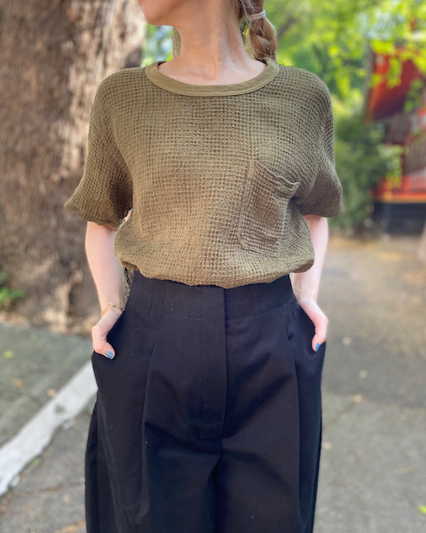 ワッフルポケットTシャツ_d0364239_19034876.jpg