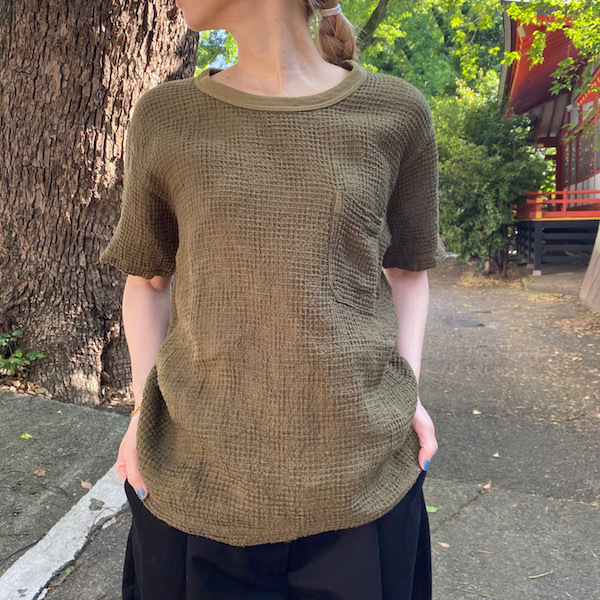 ワッフルポケットTシャツ_d0364239_19184061.jpg