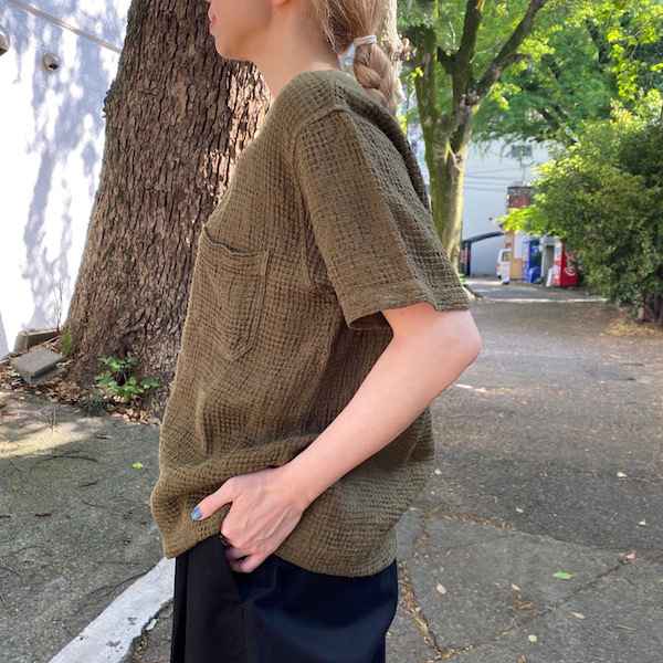 ワッフルポケットTシャツ_d0364239_19190984.jpg