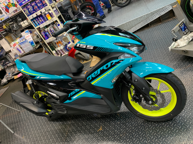 YAMAHA AEROX155(エアロックス155) 2019モデル展示中!!SCS上野新館_d0099181_15015692.jpg