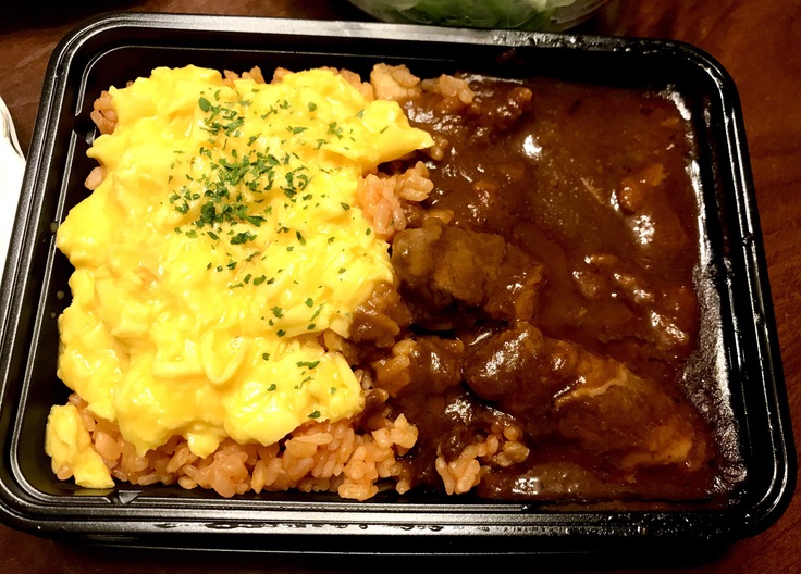 オムライスwithビーフシチュー ♪_c0212604_20295558.jpg