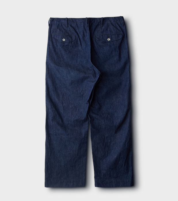 フィグベル phigvel 40sミリタリースタイル チノパン トラウザーズ PHIGVEL（フィグベル）｜OFFICER TROUSERS WIDE- KHAKI BEIGE