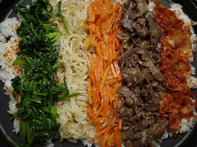 ホットプレートで作る石焼風ビビンバ 男の料理 ｎｏｎ ｓｔｒｅｓｓ ｌｉｆｅ