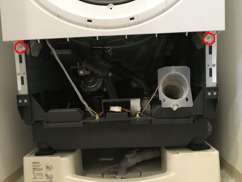 洗濯乾燥機を、分解掃除_e0080345_20272484.jpg