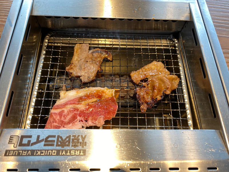 焼肉ライクでカルビ300gに大盛ご飯_a0359239_22161321.jpg
