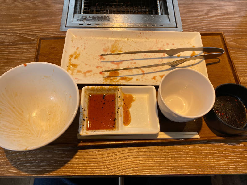 焼肉ライクでカルビ300gに大盛ご飯_a0359239_22190493.jpg