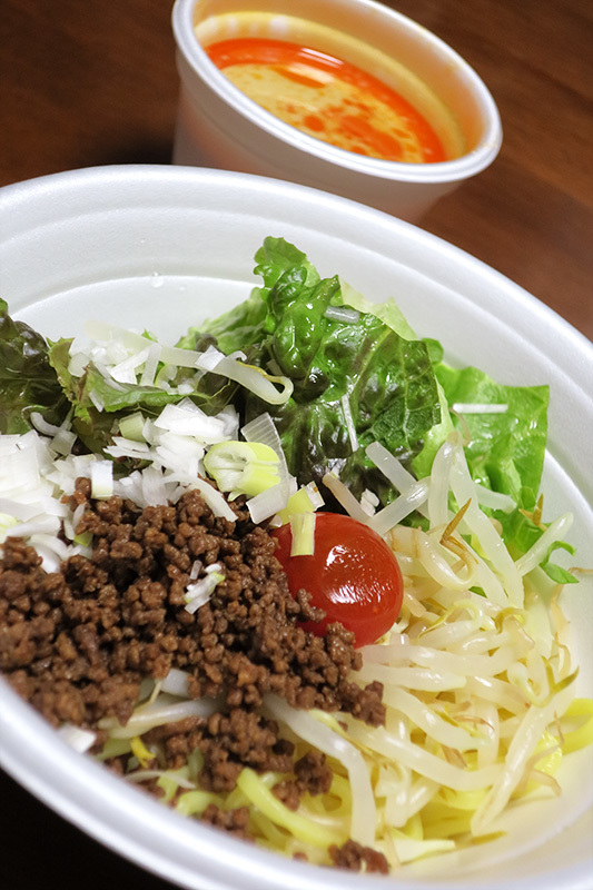創作中華酒房そら@松江市 寺町 ★☆ (冷やし坦々麺・夏季限定・テイクアウト)_f0080612_17301042.jpg