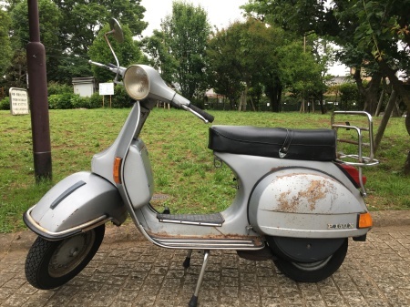 1978 Piaggio Vespa P150X 初期型 ツーオーナー_f0123137_19342777.jpg