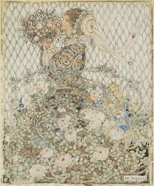 Annie French画のブーケ_c0084183_11325530.jpg