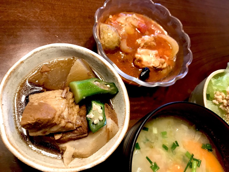 5/27水☆wappoiで買ったお惣菜と鶏そぼろ_c0212604_12294921.jpg