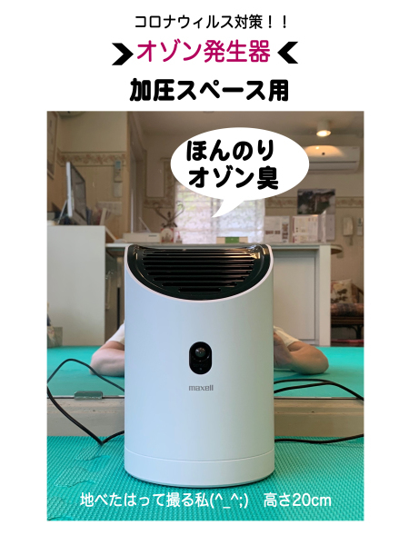 ウィルス退治にオゾン発生器を置いています!_f0135940_23231207.jpg