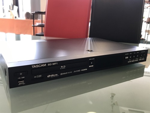 魅力的な業務用BDプレーヤーTASCAM BD-MP1☆ : クリアーサウンドイマイ