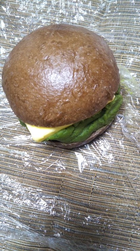 カリンベーグル 抹茶モンブラン・バターサンド_f0076001_22550338.jpg