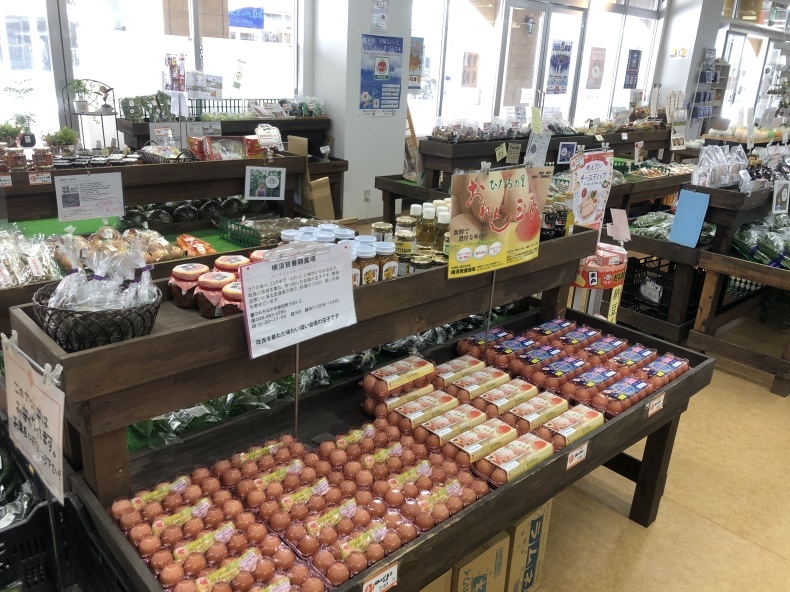 大洗まいわい市場　絶品横須賀養鶏場のオレンジ卵_a0283448_15011079.jpeg