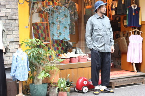 「norbit」 ワーク生地ながらもソフトに \"Pin-Stripe Hickory Work Shirts\" ご紹介_f0191324_07402972.jpg