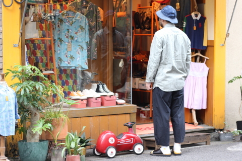 「norbit」 ワーク生地ながらもソフトに \"Pin-Stripe Hickory Work Shirts\" ご紹介_f0191324_07420675.jpg