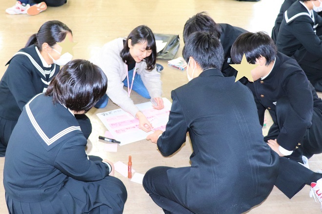 三条市立第二中学校においてワークショップを行いました_c0167632_16095890.jpg