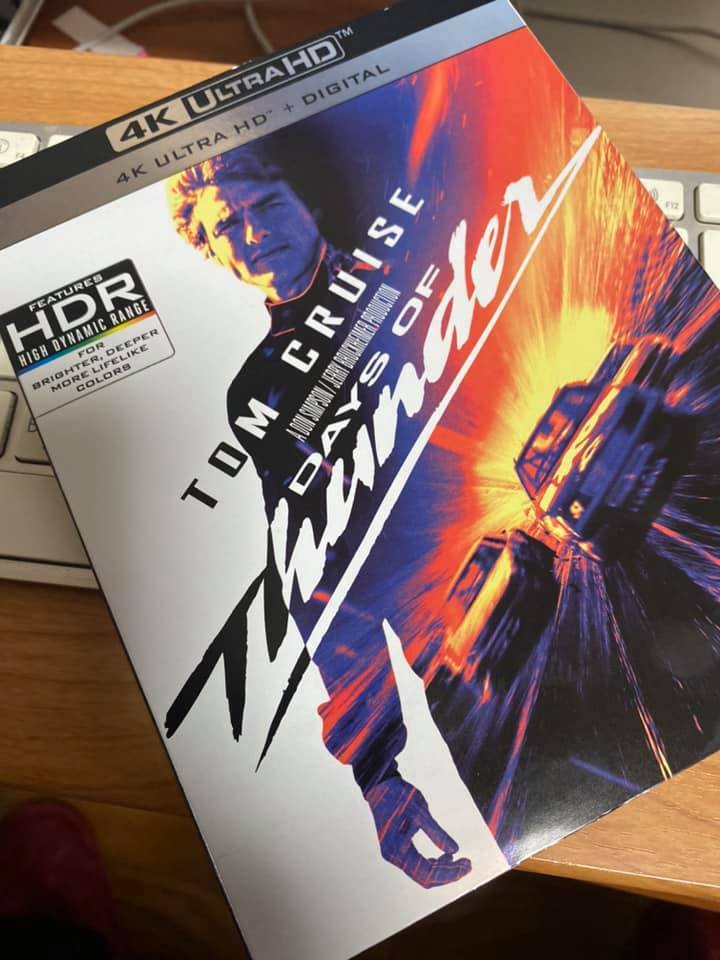 北米盤『デイズ・オブ・サンダー』4K UHDの感想など。ザラっと