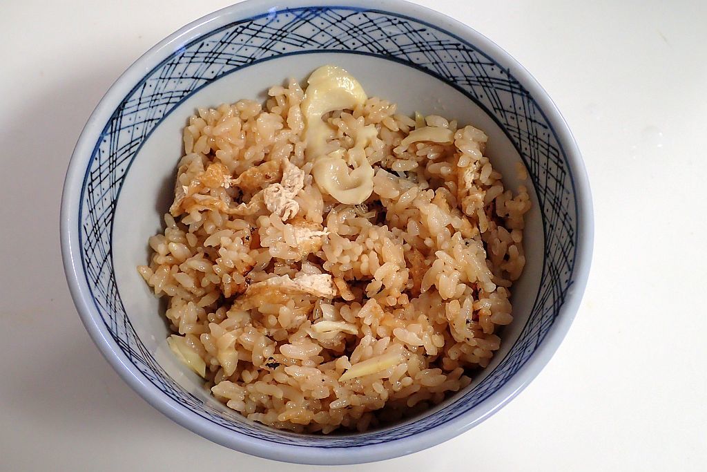 カツ丼 with 筍ご飯_e0220163_15105353.jpg