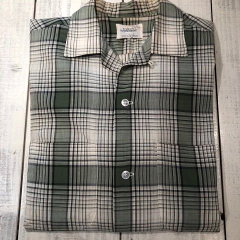 1960s \" PENNEY\'S - TOWN CRAFT - \" 100% Pima cotton S/S BOX-TAIL CHECK SHIRTS ※ヘルスニット春夏コットンソックス入荷 !!_d0172088_19282832.jpg