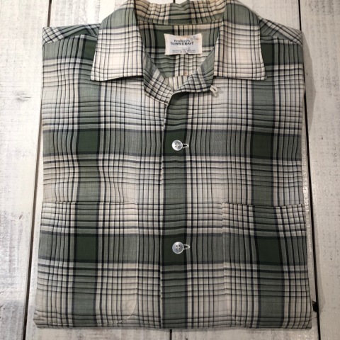 1960s \" PENNEY\'S - TOWN CRAFT - \" 100% Pima cotton S/S BOX-TAIL CHECK SHIRTS ※ヘルスニット春夏コットンソックス入荷 ！！_d0172088_19282832.jpg