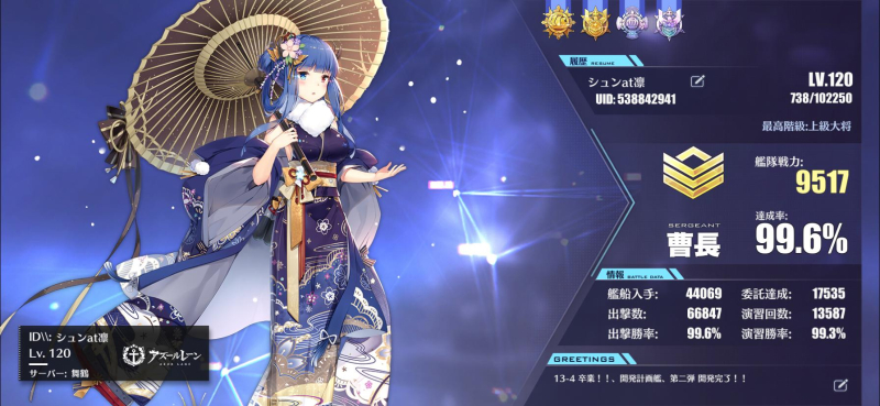 シュン 凛 アズレンblog シュン 凛 アズレンblog