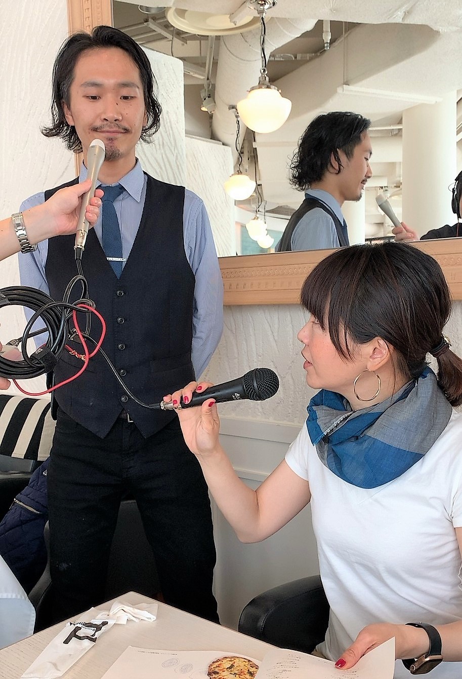 KissFM KOBE「TOOTHTOOTH SOLEIL」収録 @ガーデンレストラン_a0158527_17345154.jpg