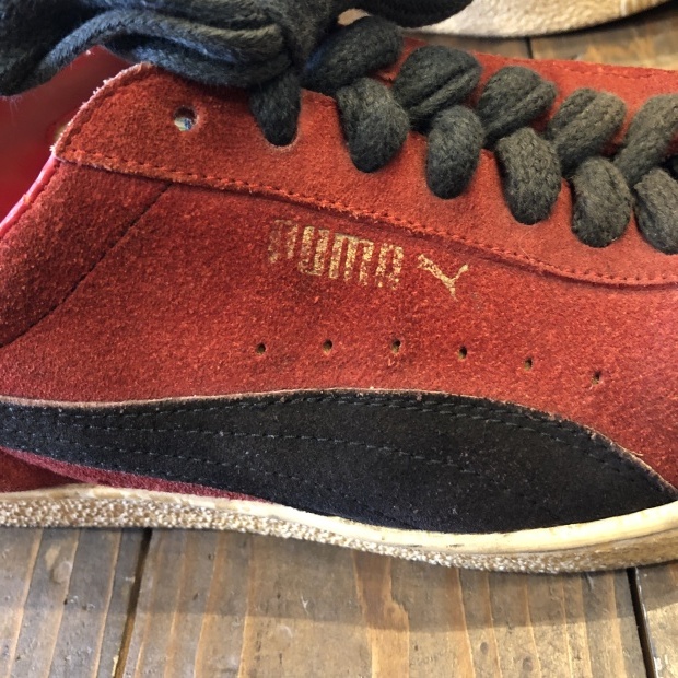80s ユーゴスラビア製 PUMA プーマ SUEDE スウェード レッド／ブラック