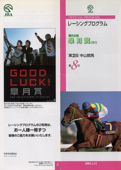 競馬コレクションーレーシングプログラムⅢ（2001,2002