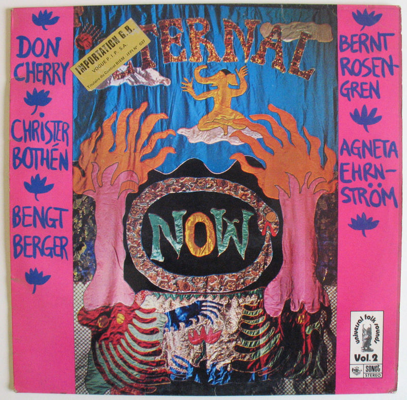 Don Cherry ‎- Eternal Now (1974) チベタン・ベルとガムラン・ゴング、そして北欧の演奏家と創った一夜の演奏_c0002171_08420615.jpg