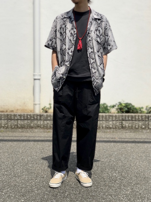 WACKO MARIA - PYTHON Hawaiian Shirt. : dogdays☆underpass...Sea&Sun