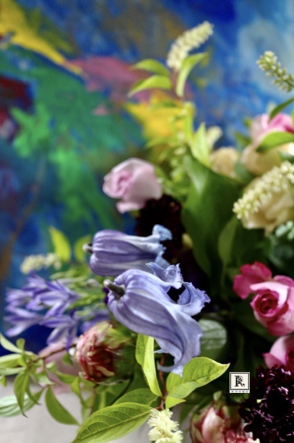 ジャーマンアイリスや芍薬サラベルナールも優雅に 「季節のお花便り」_c0128489_15265977.jpeg