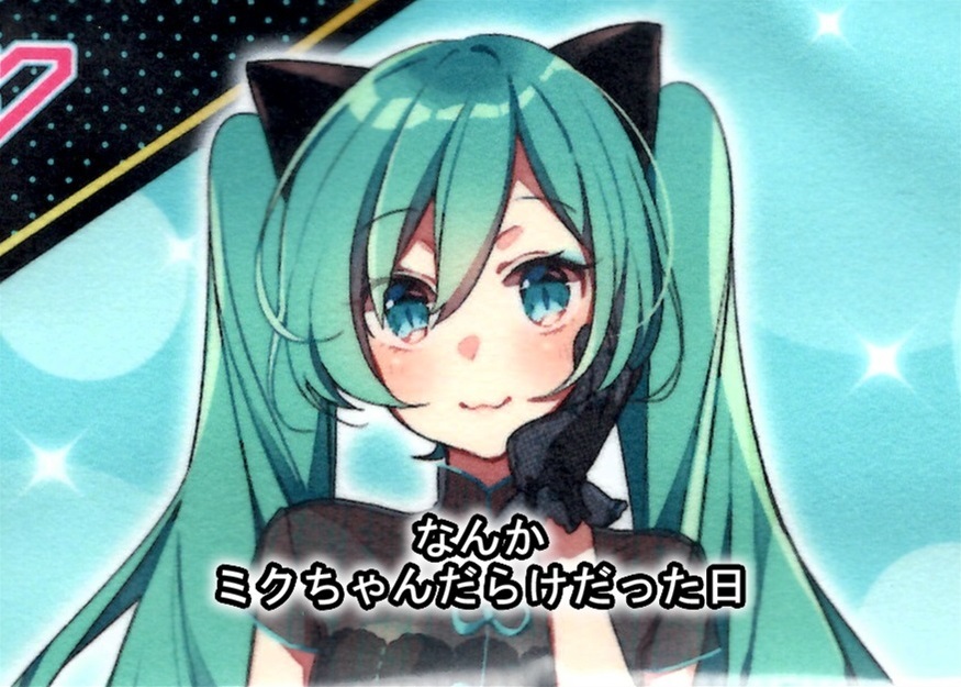 【ただの雑記】なんかミクちゃんだらけだった日_f0205396_16351269.jpg