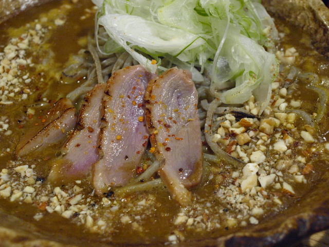 香るつけ蕎麦 蕎麦花 その9(鴨カレー南蛮)_d0153062_18493226.jpg