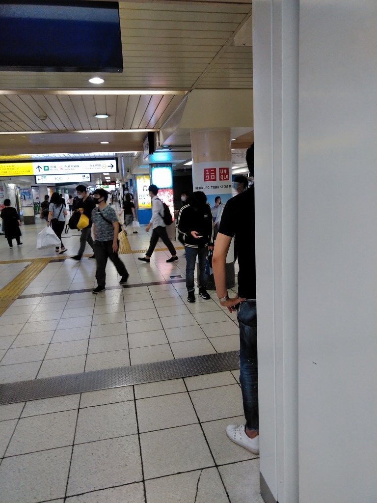 令和二年1回目 緊急事態宣言解除でさっそくビアガーデン池袋西武屋上_d0061678_14443518.jpg