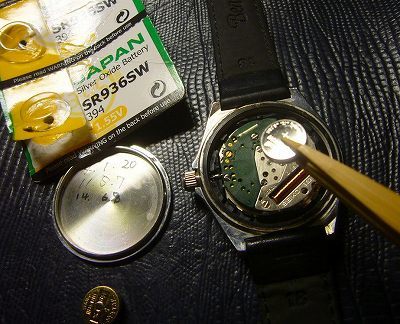 40年もののセイコー シルバーウェーブの電池交換をした。 : 腕時計