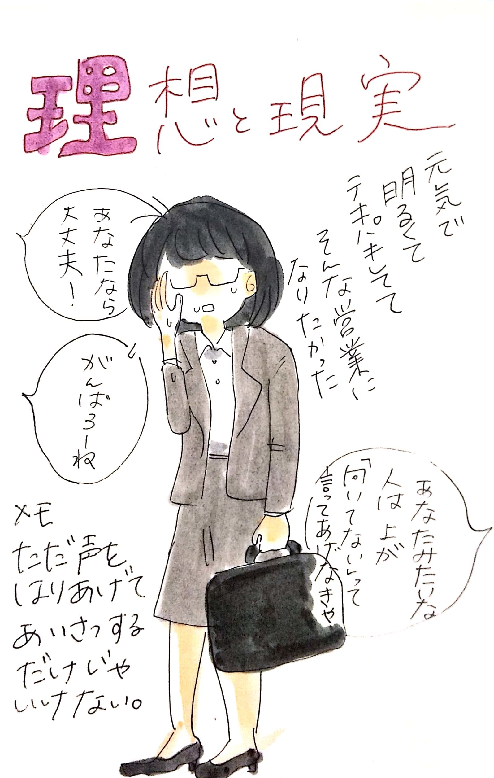 理想と現実 さめ週記