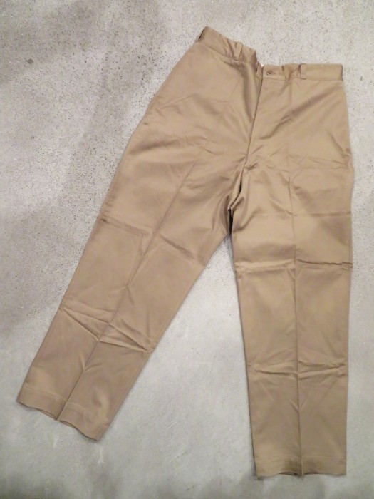 ニ*ー様 60s US ARMY デッドストック CHINO TROUSERS 1960's US.ARMY