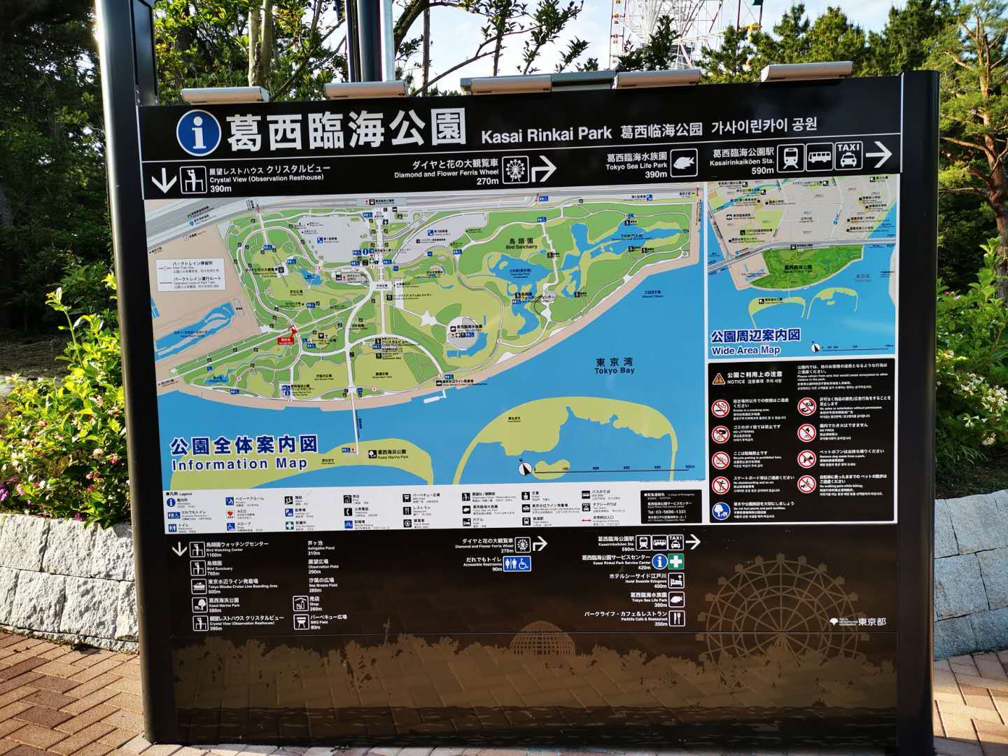 沿荒川骑车在葛西临海公园参加森林浴_d0007589_04452816.jpg