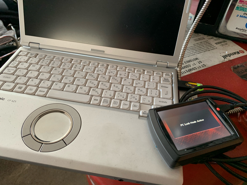 \'12 FXDL パワービジョン取付(クイック作業)_d0348774_08311061.jpg