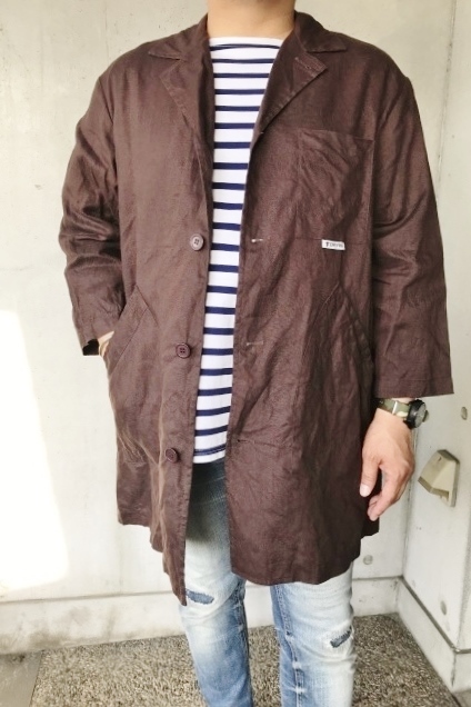 夏コート LINEN(麻) CHEVRE Barbour_d0152280_20451072.jpg