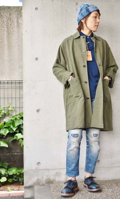 夏コート LINEN(麻) CHEVRE Barbour_d0152280_21013250.jpg