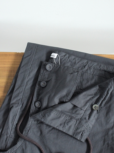 eleven 2nd Fine Cotton Poplin Wide Pants : 『Bumpkins putting on