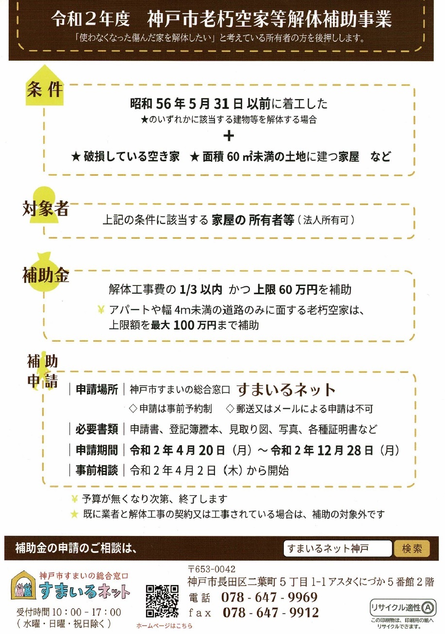 老朽空家等解体補助金 神戸市 宝塚市 伊丹市 川西市 池田市で家orマンションを購入したいマイホーム研究所の知恵袋 老朽空家等解体補助金 神戸市 宝塚市 伊丹市 川西市 池田市で家orマンションを購入したいマイホーム研究所の知恵袋