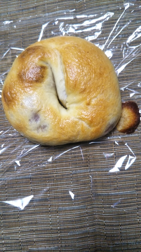 カリンベーグル 紫芋タルト_f0076001_22513447.jpg