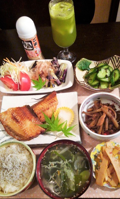 晩ご飯 和食 灰干しホッケの焼き魚と作り置き3品副菜で簡単 料理と趣味の部屋