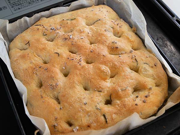 ローズマリーのフォカッチャ Eric Kayser Recipie Keiko S Life Style